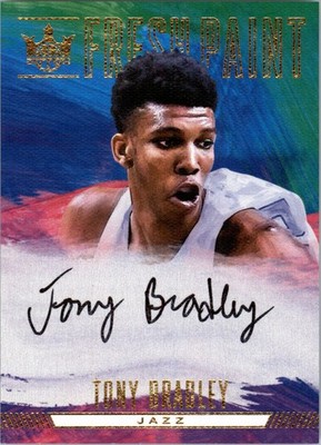 2017-18 Court Kings Fresh Paint Autographs I #27 Tony Bradley Auto - BSK