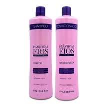 Cadiveu Plastica dos Fios Shampoo and Conditioner Home Care Kit 34oz 1L