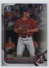2022 Bowman Draft Chrome Refractor Blake Burkhalter #BDC-10 0a6
