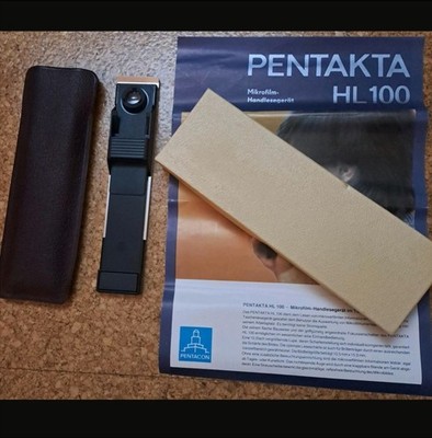 Mikrofilm Handlesegerät Pentakta HL100 Lesegerät Pentacon DDR RFT