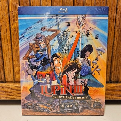 Lupin the 3rd: Bye Bye Lady Liberty, Blu-ray. Brand New.
