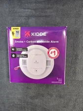 Kidde Hardwired Smoke and Carbon Monoxide Detector, Interconnectable and LED War