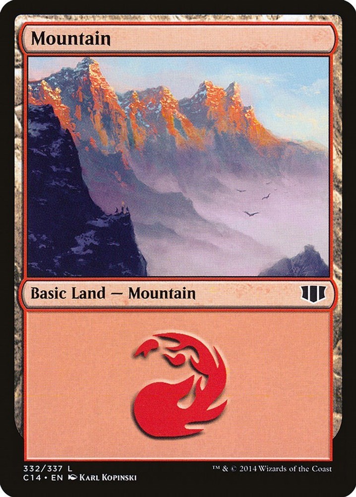 Mountain - 332 - LP - Commander 2014