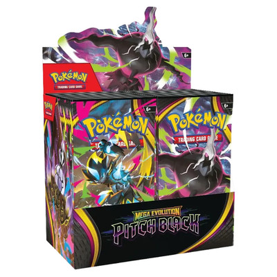 Pokémon TCG: Mega Evolution Pitch Black Booster Display Box (36 Packs) PRESALE