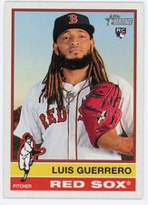 2025 Topps Heritage - Luis Guerrero #306 (RC)  Red Sox
