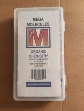 MEGA MOLECULES Organic Chemistry Molecular Model Set 2nd Edition 140 Pieces