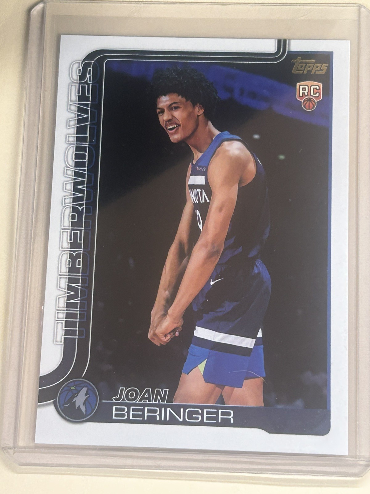 2025-26 Topps Joan Beringer Golden Mirror Image Variation SSP RC #217