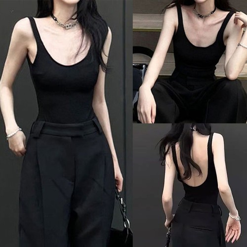 Camicia donna elegante senza schiena Essential parte inferiore con funzioni comfort