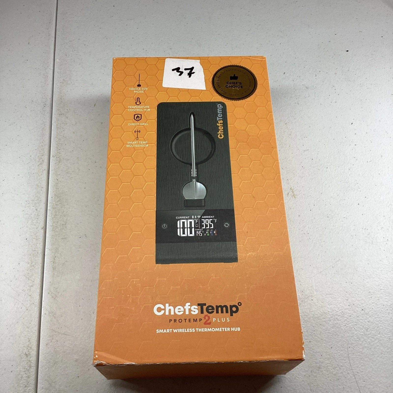ChefsTemp ProTemp 2 Plus Needle Probe Wireless Meat Thermometer
Opens in a new window or tab