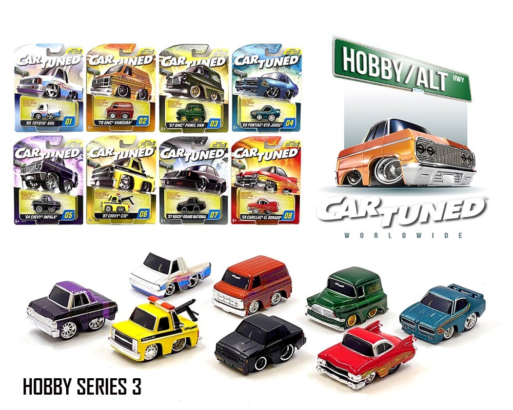 カーチューンド 1:64 シリーズ3ホビーオルタネートアソートメント 2025 CarTuned Series 3 Hobby Alternate Assortment of 8 2025 1/64 | eBay