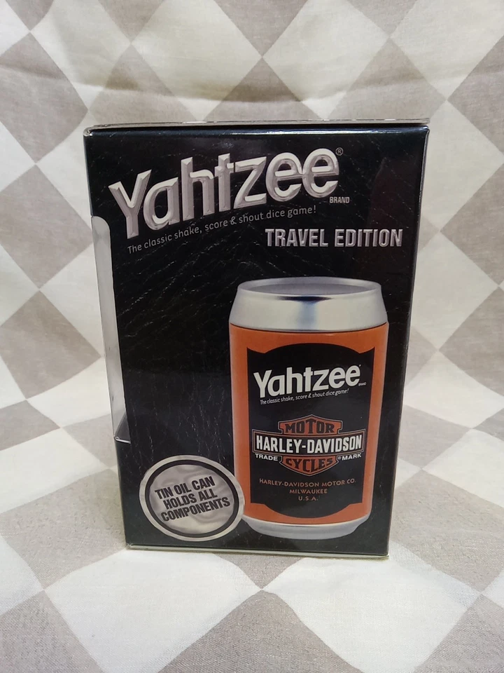 Harley Davidson Yahtzee Game Hasbro USAopoly 2008 - New Factory Sealed - Image 4 of 4