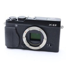 Fujifilm X-E2 Black 16.3MP Mirrorless Camera Body Sensor Burn AS IS