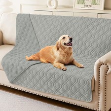 Waterproof Dog Bed Blanket - Soft Pet Blanket  Sofa Cover for Dogs  Reversible