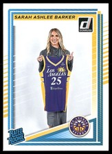Sarah Ashlee Barker 2025 Donruss WNBA #100 Rookie Los Angeles Sparks