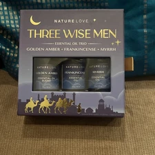 Nature Love Three Wise Men Essential Oil Trio Set