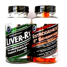 Hi-Tech Pharmaceuticals - Liver RX/ Estrogenex 2nd Gen PCT Stack 180ct