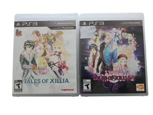 Tales of Xillia 1 & 2 Bundle (Sony PlayStation 3 PS3) Tested - Authentic