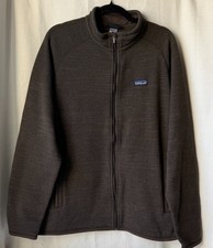 Patagonia Better Sweater Jacket Mens XL Brown Fleece Full Zip Pockets Outdoor