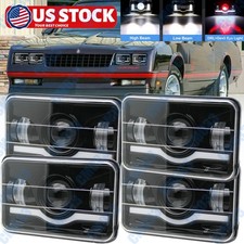 For Chevy Monte Carlo 1976-1988 Newest 4pc 130w 4x6 Inch Led Projector Headlight For Chevy Monte Carlo 1976-1988 Newest 4pc 130w 4x6 Inch Led Projector Headlight