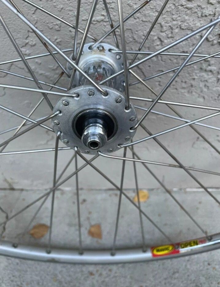 Phil Wood Track Spaced 100/120 QR Open Mavic Pro Wheelset FIXIE