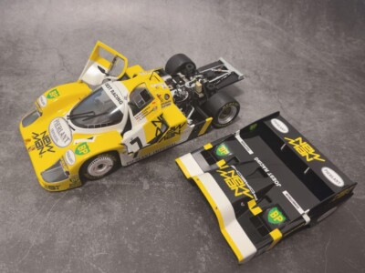 1/18 MINICHAMPS Porsche 956L 1984 Le Mans Winner #7 Yellow w