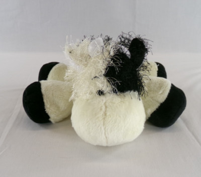 Ganz Webkinz 8'' Black White Cow HM003 Lil' Kinz Plush Stuffed Animal Toy No Code