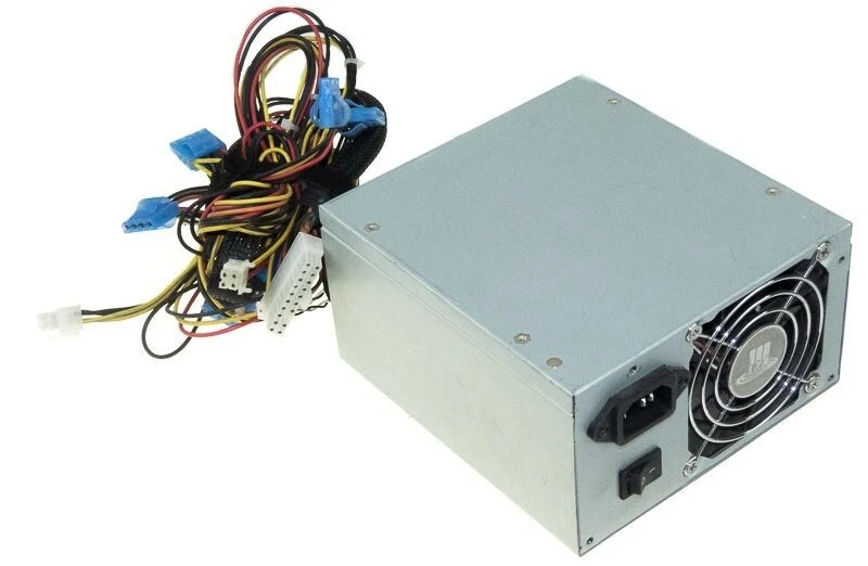 Power Supply HEC PM-350PS 350W ATX 20+4-Pin 12V 4-Pin 6-Pin 6xMolex 2xSATA - Image 2 of 3