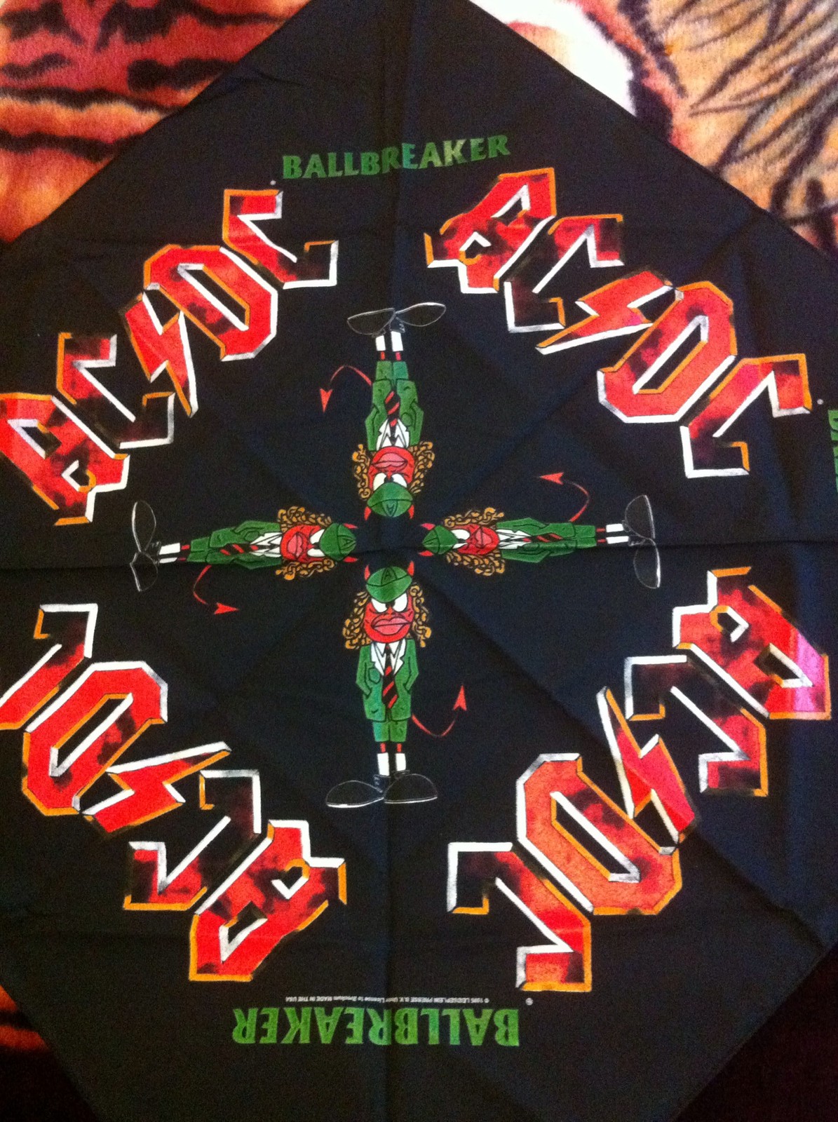 AC/DC VINTAGE 1995 Ballbreaker Concert Rare /brockum / Bandana | eBay