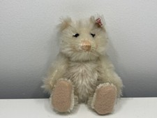 Steiff Club Event Teddy 2007 Baby 420719 White 13cm Excellent Condition