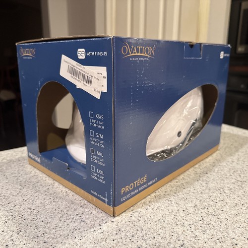 Ovation Protege Helmet White M/L (57cm-58cm)