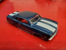 NU-RORA 1009 Dusk Blue w/ White stripes 1969 Z-28 Camaro HO T-Jet