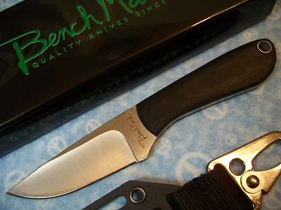 BENCHMAK KNIVES BenchMark - 6" NECK or BOOT knife Backpacker Full Tang w/ Micarta handle BMK001