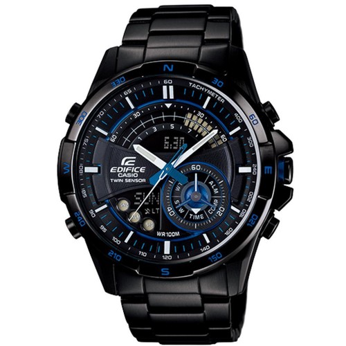 Casio Edifice Chronograph Twin Sensor Stainless Steel Men's Watch ERA-200DC-1A2V - Picture 1 of 1