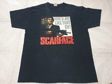 Rare Scarface T Shirt Vintage 90s Tony Montana Al Pacino Mericon Size XL