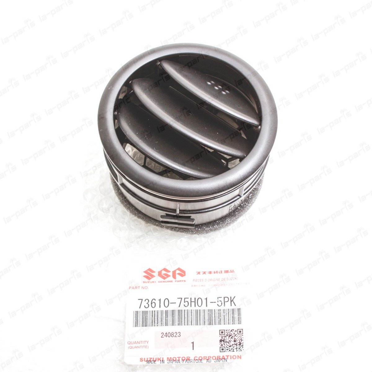 New Genuine OEM Suzuki Jimny Black Side Louver Vent 73610-75H01