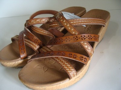 skechers cork sandals