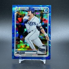 Niko Hulsizer 2020 Bowman Chrome Sapphire RC Rookie Prospect Base - TB Rays