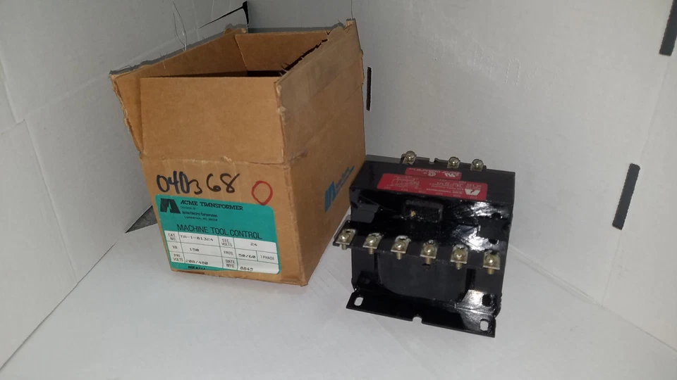 Transformador monofásico Acme Electric TA-1-81324 24V 150VA 50/60Hz 208/480V Foto 2 de 3