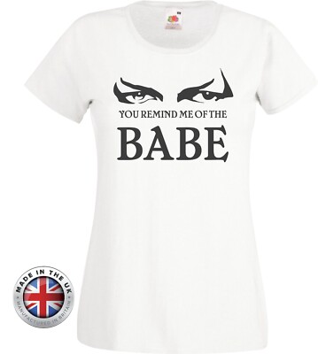 LABYRINTH T-Shirt Jareth You Remind Me Of The Babe weiß Unisex + Damen tailliert