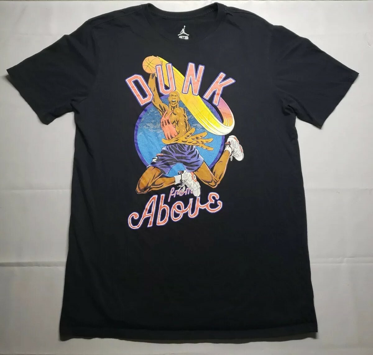 Vintage Style 90s Michael Jordan Space Jam Dunk From Above