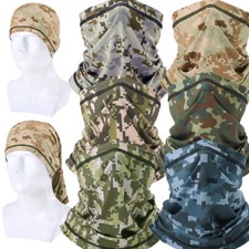 Summer Face Mask Neck Gaiter Biker Scarf Tube Bandana Beanie Cover Cap Headwrap