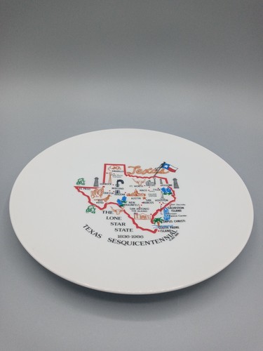 Plato Conmemorativo Vintage 81/2" Texas Sesquicentenario - Imagen 5 de 5