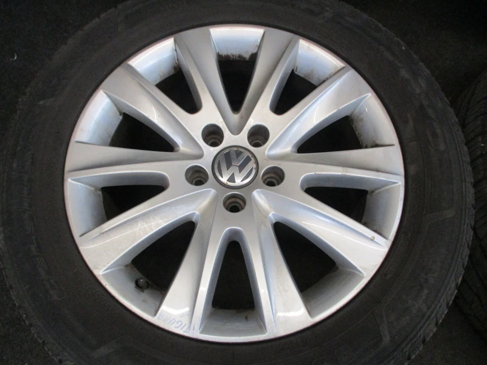 17" Alufelgen Allwetterreifen 235 55 R17 VW Tiguan 7x17 ET43 5x112 5N0601025M - Bild 4 von 4