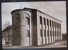 vtg postcard RPPC Germany Trier Basilika Niko Haas unposted real photo