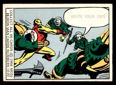 1966 Marvel Super Heroes #15 Write your own caption EX *e1