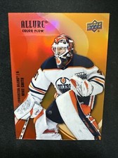 22-23 UD Allure Hockey Color Flow Red-Orange SF-90 Mike Smith