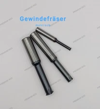 VHM Gewindefräser Gewindewirbler TiAlN- beschichtet M1 bis M22 und G1/8" bis G1"