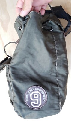 Nine West University army green nylon backpack bag | eBay display picture 3