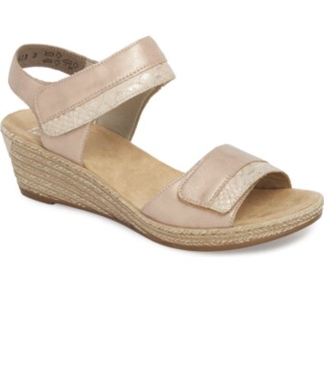 Women Rieker Fanni 70 Wedge Sandal 