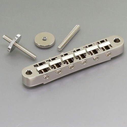 GOTOH GE103B w/ BRASS SADDLES, Nashville Tune-O-Matic Guitar Bridge - Picture 3 of 5